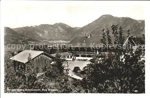 Bad Wiessee Berggasthaus Sonnenbichl Kat. Bad Wiessee