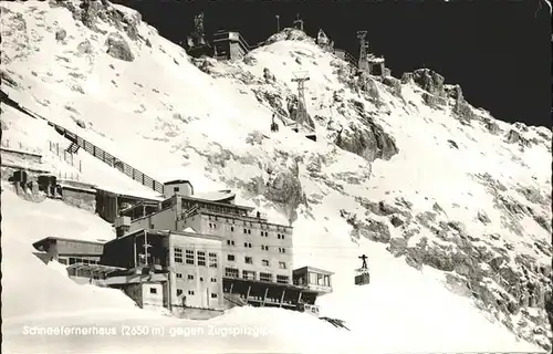 Zugspitze Schneefernerhaus Seilbahn Kat. Garmisch Partenkirchen