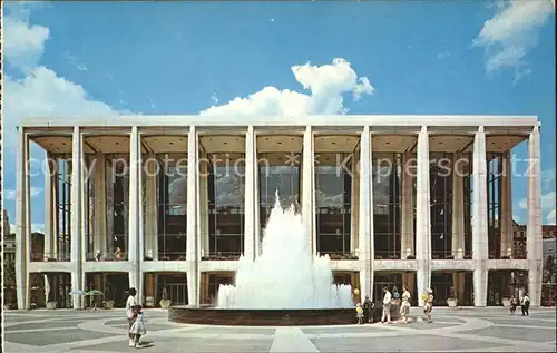 New York City Lincoln Center Philharmonic Hall / New York /