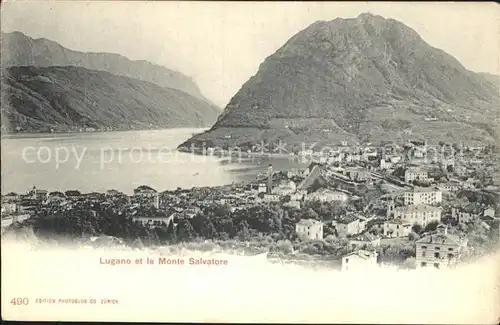 Lugano TI Monte Salvatore Kat. Lugano