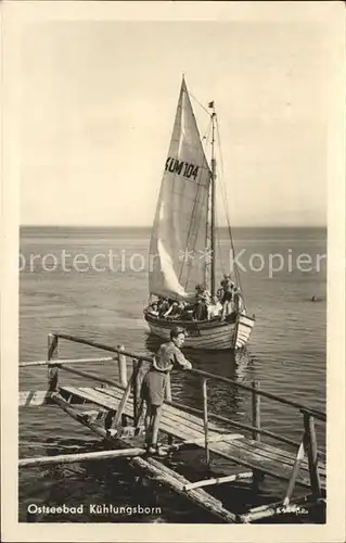 Kuehlungsborn Ostseebad Segelboot Kat. Kuehlungsborn