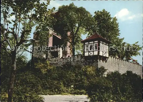 Durlach Hoehengaststaette zum Burghof Kat. Karlsruhe