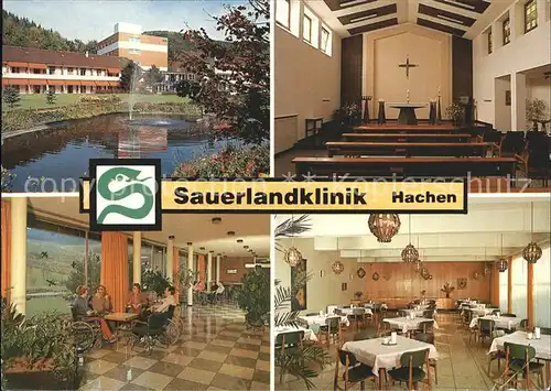 Hachen Sauerland Sauerlandklinik Kat. Sundern (Sauerland)