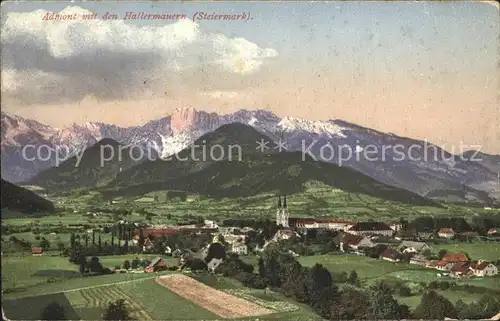 Admont Steiermark mit Hallermauern Kat. Admont