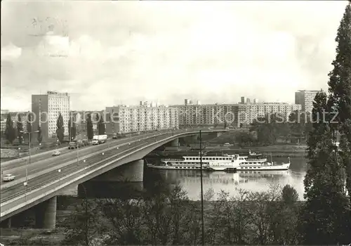 Dresden Dr. Friedrichs Bruecke Kat. Dresden Elbe