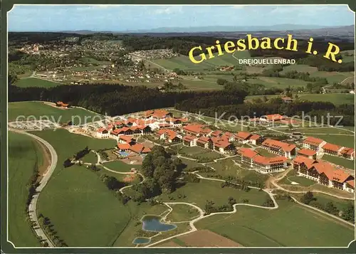 Griesbach Rottal Fliegeraufnahme Dreiquellenbad Kat. Bad Griesbach i.Rottal