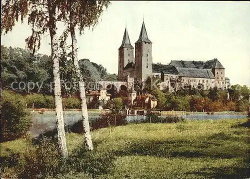 Rochlitz Sachsen Schloss Kat. Rochlitz