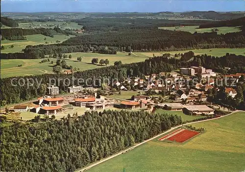 Isny Allgaeu Fliegeraufnahme Neutrauchburg Kat. Isny im Allgaeu