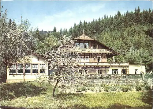 Tabarz Schweizerhaus  Kat. Tabarz Thueringer Wald