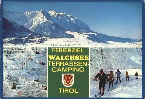 Walchsee Tirol Terrassencamping Ski  Kat. Walchsee