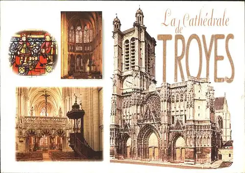 Troyes Aube Cathedrale Saint Pierre et Saint Paul  Kat. Troyes
