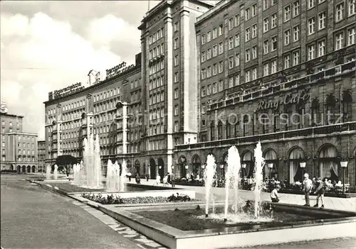 Leipzig Ringcafe Rossplatz  Kat. Leipzig