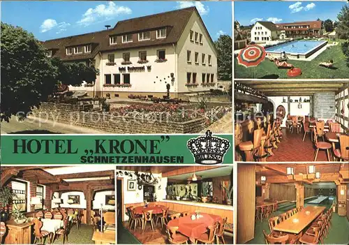 Schnetzenhausen Hotel Krone  Kat. Friedrichshafen