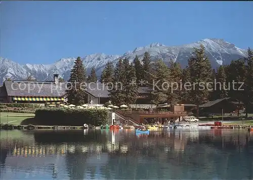 Jasper Alberta Jasper Park Lodge Distinctive World Famous Resort Hotel Lake Beauvert Kat. Jasper