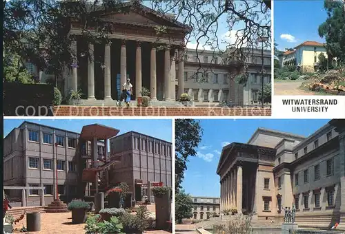 Johannesburg Gauteng Witwatersrand University  Kat. Johannesburg