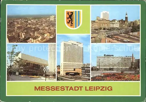 Leipzig Friedrich Engels Platz Neues Gewandhaus Hotel Merkur  Kat. Leipzig