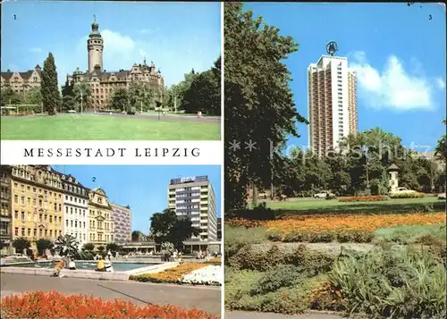 Leipzig Neues Rathaus Sachsenplatz  Kat. Leipzig