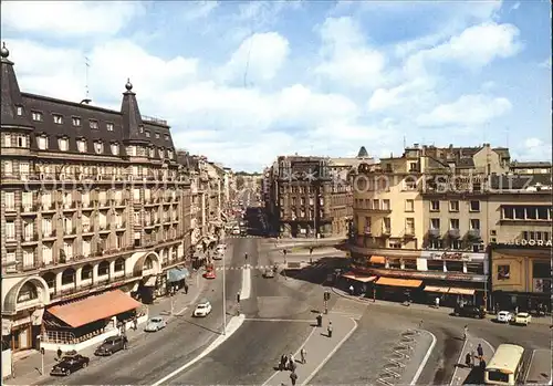 Luxembourg Luxemburg Place Gare Avenue Liberte Kat. Luxembourg