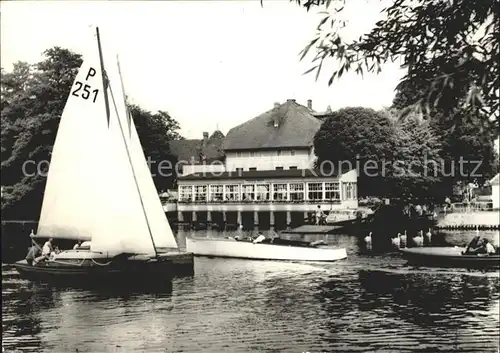 Caputh Faehre Segelboot  Kat. Schwielowsee