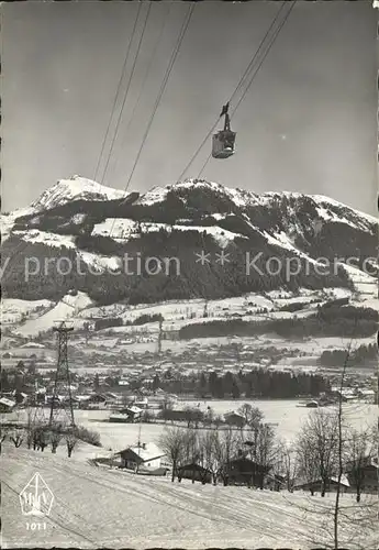 Kitzbuehel Tirol Hahnenkammbahn Kitzbueheler Horn  Kat. Kitzbuehel