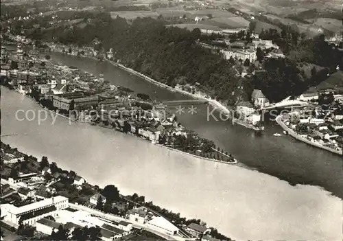 Passau Fliegeraufnahme Kat. Passau