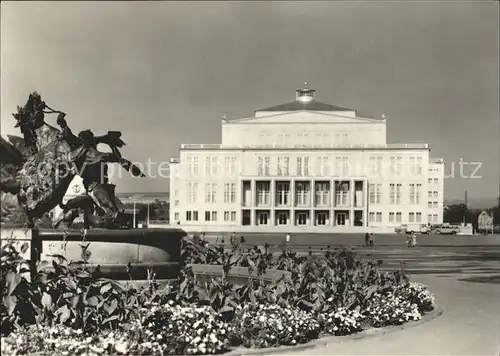 Leipzig Opernhaus Karl Marx Platz Kat. Leipzig