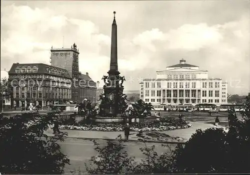 Leipzig Karl Marx Platz Opernhaus Kat. Leipzig