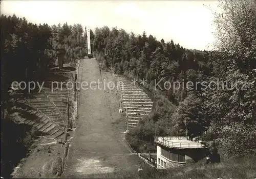 Klingenthal Vogtland Grosse Aschberg Schanze Kat. Klingenthal Sachsen