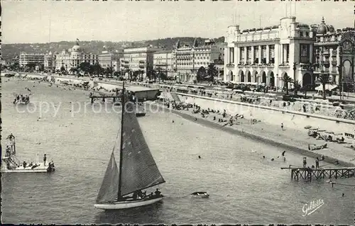 Nice Alpes Maritimes Les Hotels et la Plage Kat. Nice