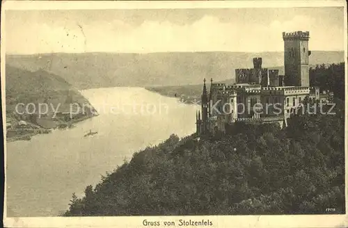 Stolzenfels  Kat. Koblenz Rhein