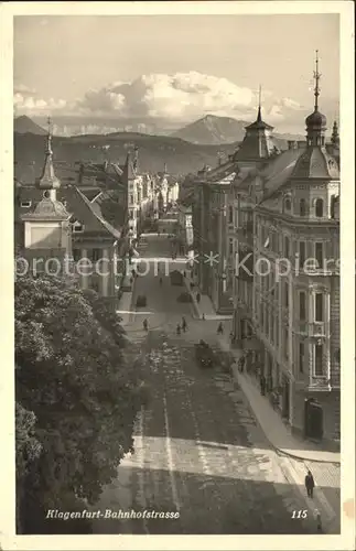 Klagenfurt Woerthersee Bahnhofstrasse / Klagenfurt /Klagenfurt-Villach