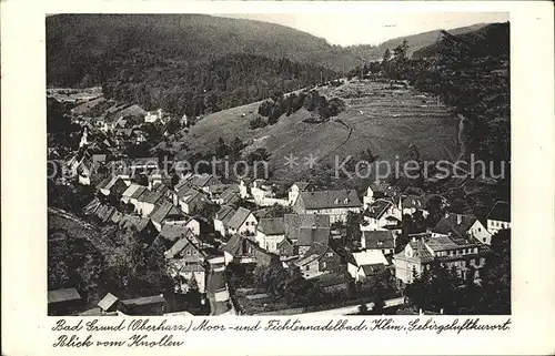 Bad Grund Klim Blick vom Knollen Kat. Bad Grund (Harz)