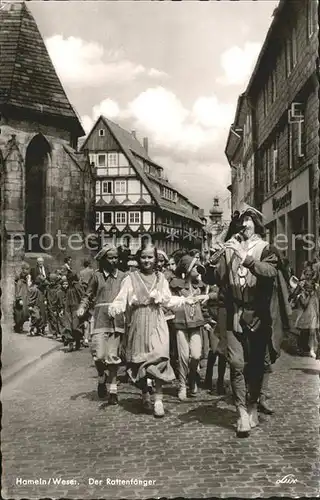 Hameln Der Rattenfaenger Umzug Kat. Hameln