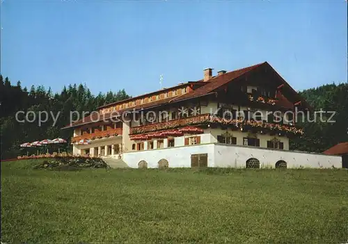 Bad Wiessee Berggasthof Sonnenbichl Kat. Bad Wiessee