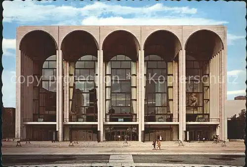 New York City Metropolitan Opera House at Lincoln Center / New York /