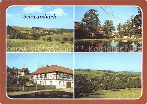 Schwarzbach Gera  Kat. Schwarzbach Gera