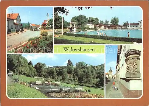 Waltershausen Gotha Schnepfental Unkenteich Nikolaustor Kat. Waltershausen