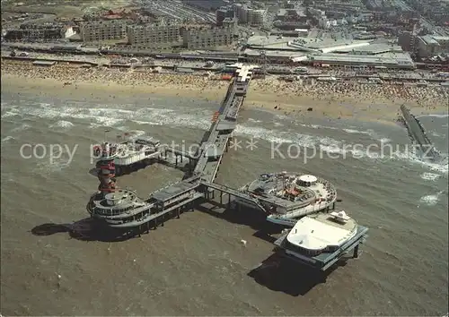 Scheveningen Fliegeraufnahme Seebruecke Strand Kat. Scheveningen