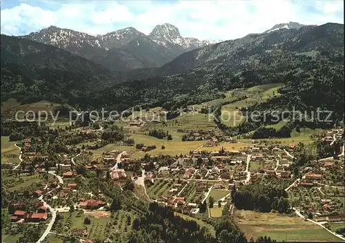 Feilnbach Bad am Wendelstein Fliegeraufnahme Inntaler Alpen Kat. Bad Feilnbach