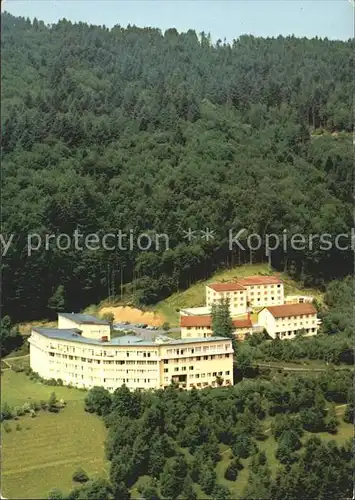 Waldkirch Breisgau Fliegeraufnahme Bruder Klaus Krankenhaus und Sanatorium Kat. Waldkirch