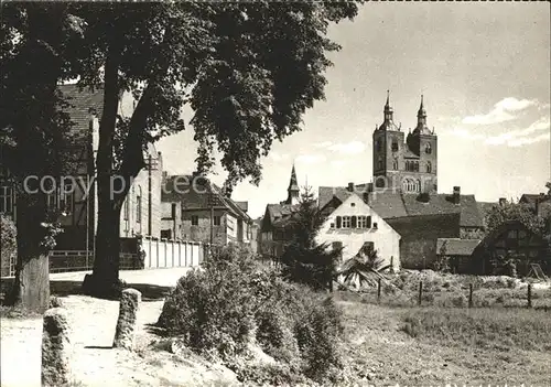 Seehausen Altmark mit Rathausturm Kat. Seehausen Altmark