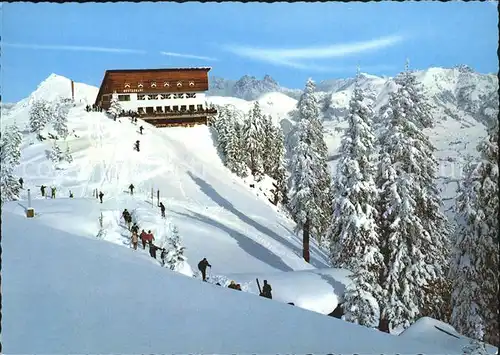 Kitzbuehel Tirol Hahnenkamm Bergstation Steinberge  Kat. Kitzbuehel