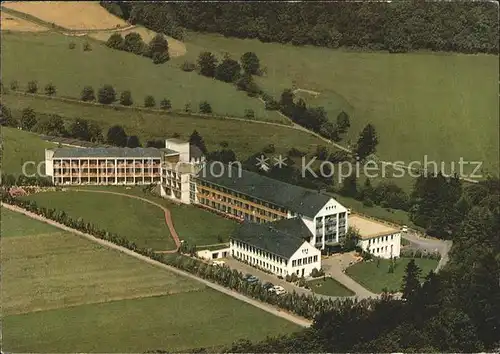 Berleburg Bad Fliegeraufnahme Naturheilklinik Odeborn Kat. Bad Berleburg