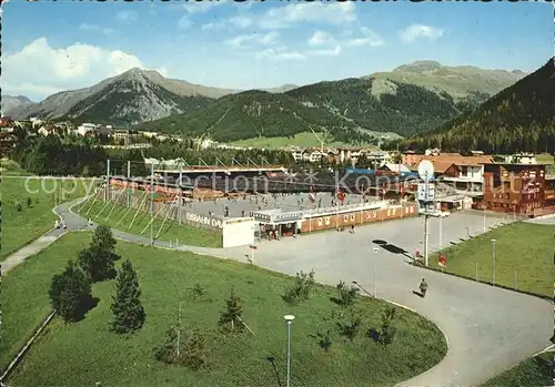 Davos GR Eisbahn Rhaetikon Seehorn Pischahorn  Kat. Davos