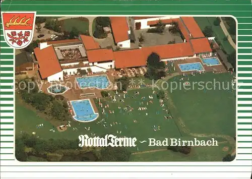Bad Birnbach Fliegeraufnahme Rottal Terme  Kat. Bad Birnbach