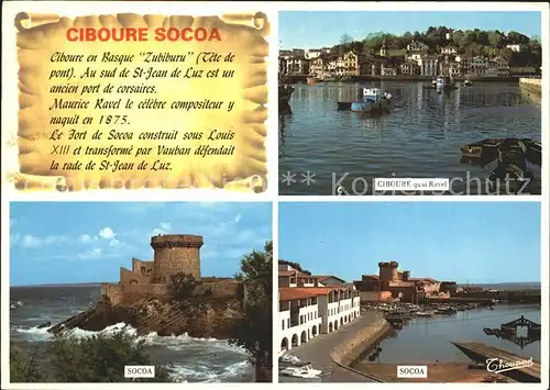 Ciboure Socoa quai Ravel Kat. Ciboure