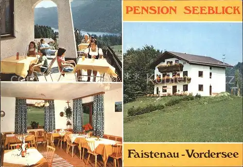 Faistenau Salzburg Pension Seeblick  Kat. Faistenau