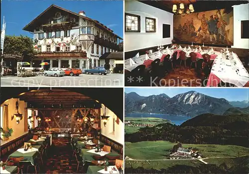 Grossweil Alpenhotel Schmied Kochel  Kat. Grossweil