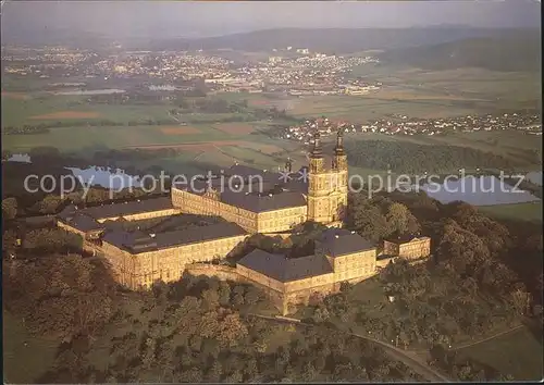 Kloster Banz Fliegeraufnahme LIchtenfels Kat. Bad Staffelstein