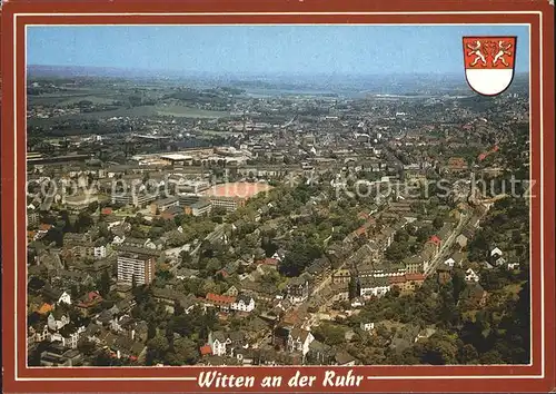 Witten Ruhr Fliegeraufnahme Kat. Witten Ruhr
